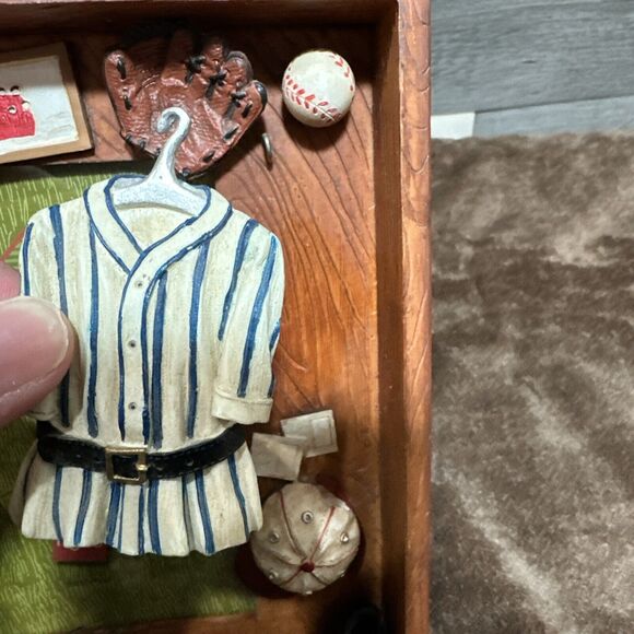 Russ Yesterday’s Ballgame Baseball 3d Frame Holds 4”x6” Picture Y2k New - Picture 8 of 9